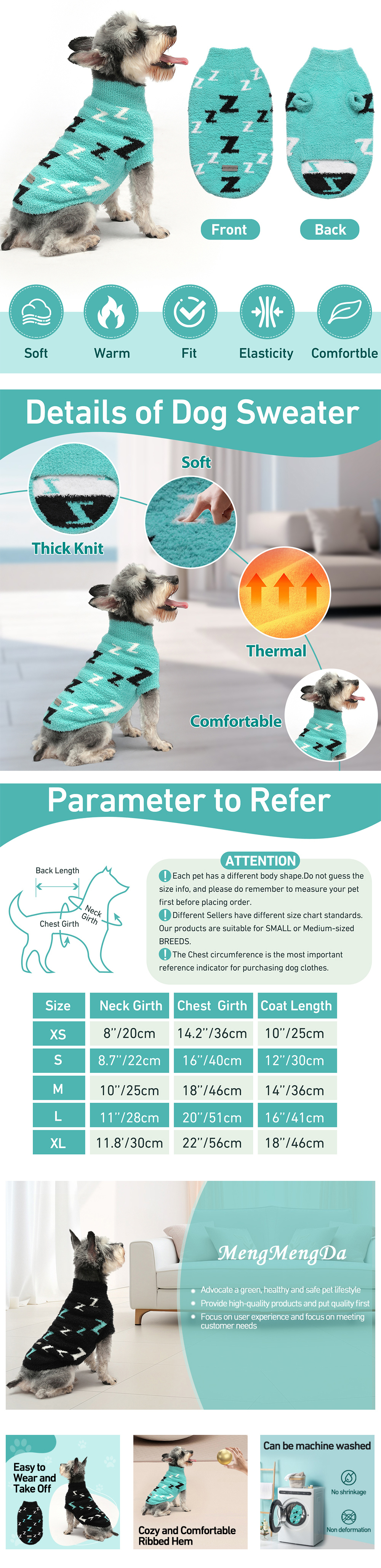 淘宝美工小波设计亚马逊宠物衣服主图设计和A 页面设计作品