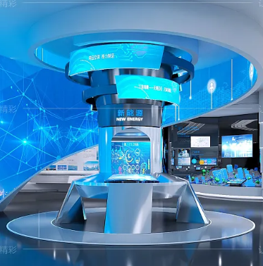 淘宝美工y275425展台展厅设计作品