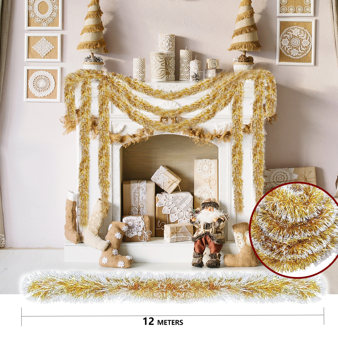 淘宝美工王桃亚马逊圣诞节主题图设计作品