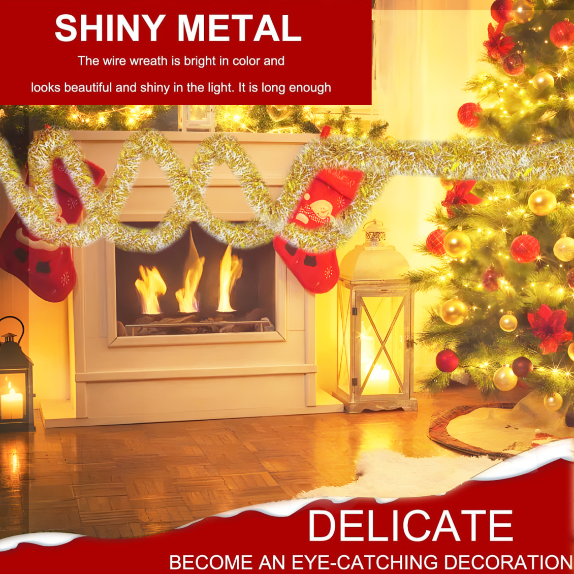 淘宝美工王桃亚马逊圣诞节主题图设计作品