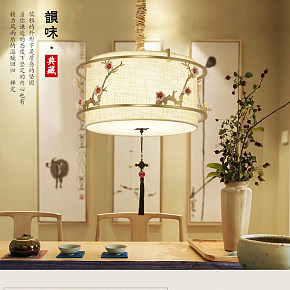 新中式吊灯客厅灯大气现代简约餐厅吊灯创意个性卧室中式详情页