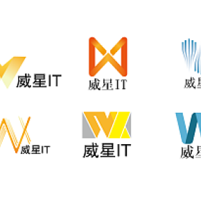 威星IT公司logo设计