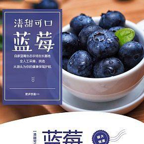 食品 水果  蓝莓  详情页