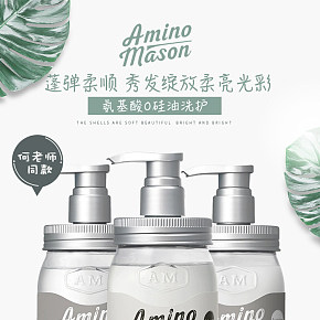 日本amino-mason无硅油氨基酸洗发水详情页