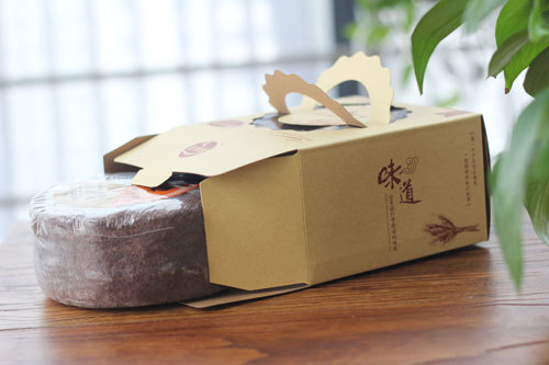 淘宝美工y109609牛皮纸蛋糕盒作品