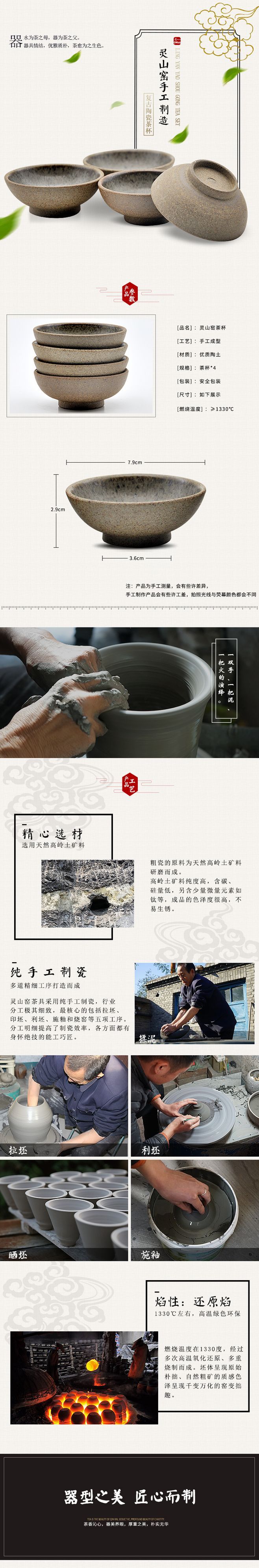 淘宝美工亚丁中国风茶杯详情设计作品