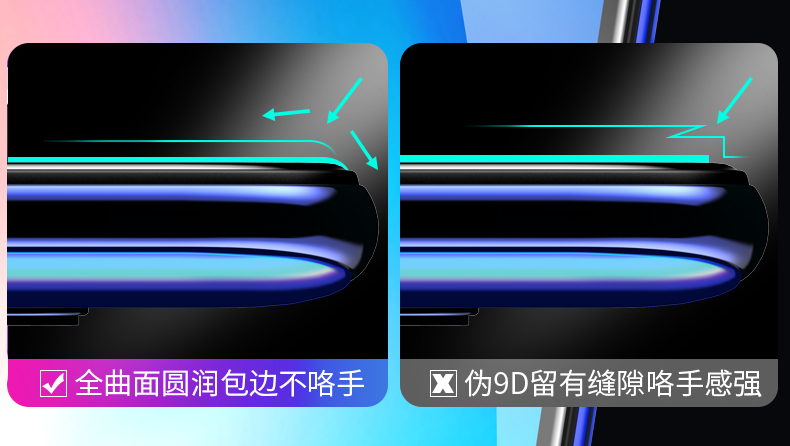 淘宝美工黎安小米9钢化膜场景图渲染精修详情SKU主图直通车作品