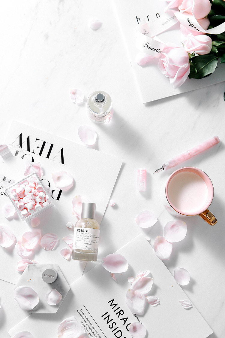 化妆品饰品摆拍