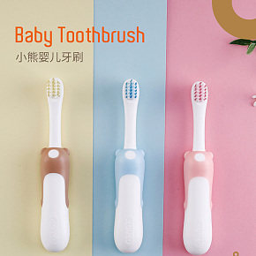婴幼儿乳牙刷软毛宝宝专用牙刷儿童训练护齿牙刷详情页