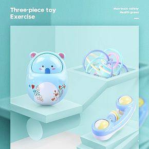 清新，简约，视觉设计，婴儿玩具详情页