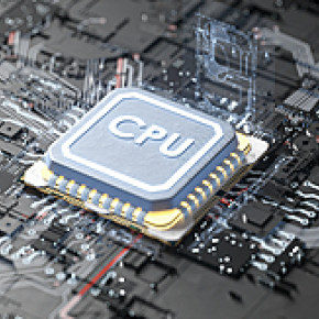 机械风CPU科技产品渲染