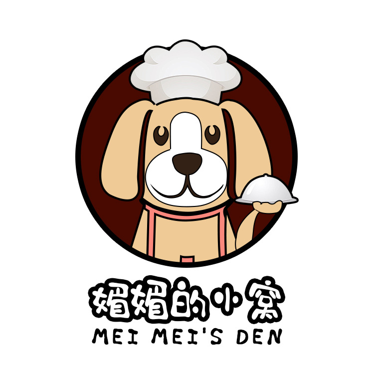 淘宝美工杨亚男logo设计 店招设计 宠物零食店铺作品