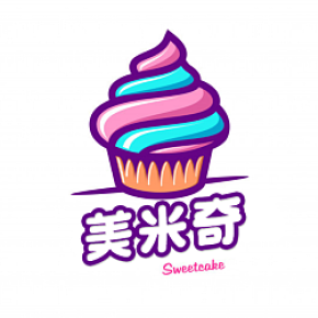 美米奇冰激凌logo