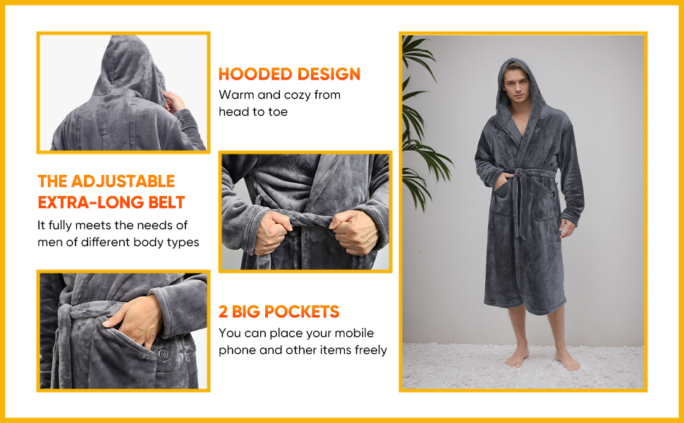 淘宝美工山风自有归处亚马逊保暖浴袍主图与A 设计作品