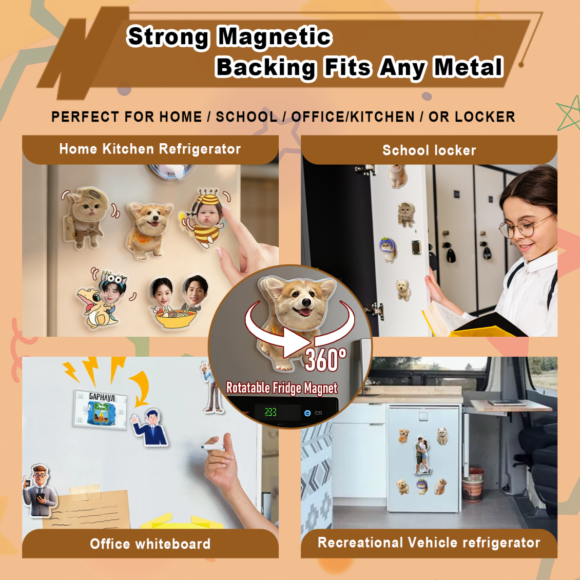 淘宝美工山风自有归处亚马逊冰箱贴主图作品