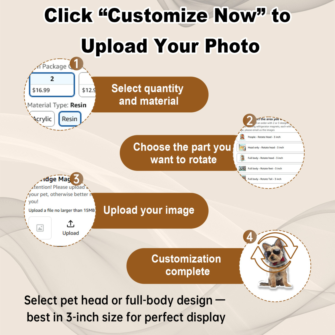 淘宝美工山风自有归处亚马逊冰箱贴主图作品